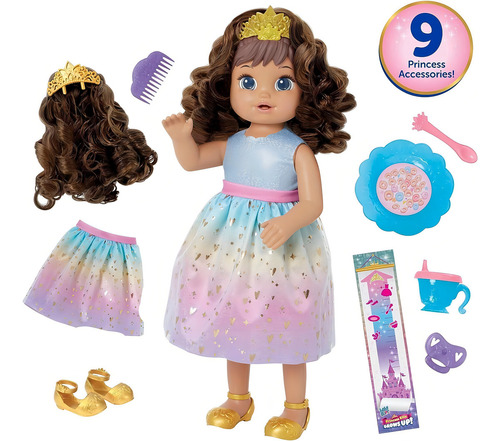 Baby Alive Princess Ellie Grows Up Crece De Verdad Y Habla C
