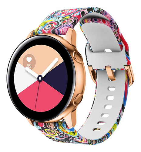 Correa Para Samsung Galaxy Watch Active 2 40/44 Psychedelic