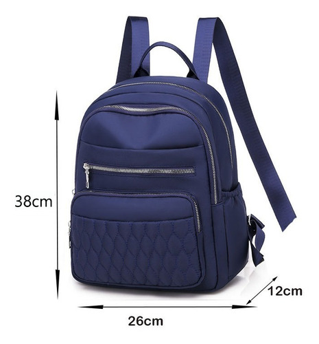 Mochila passeio Fianne RA-Saco-1830 cor azul 20L