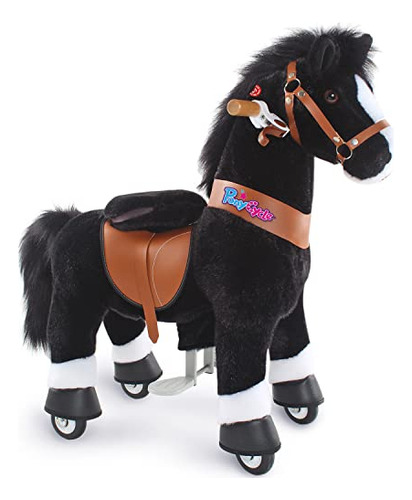 Ponycycle Juguete Oficial De Caballo Negro Con Hoof R9bym