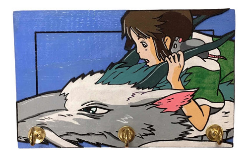 Porta Llaves Pared Viaje De Chihiro Ghibli Gastovic Anime