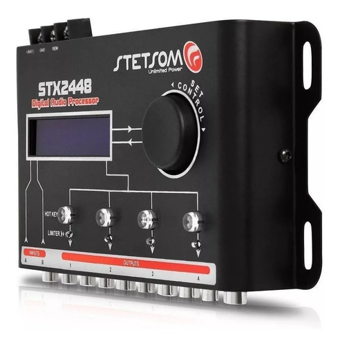 Processador De Áudio Digital Equalizado Stx2448 Stetsom