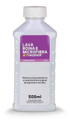 Lava Boinas Microfibra Concentrado Automotivo Finisher 500ml