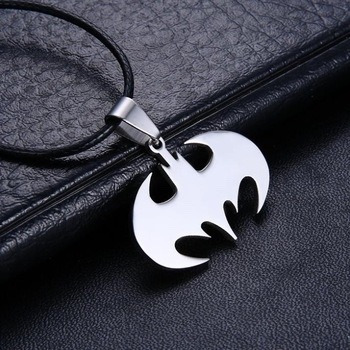 Dije Collar Acero Inoxidable Diseño Batman