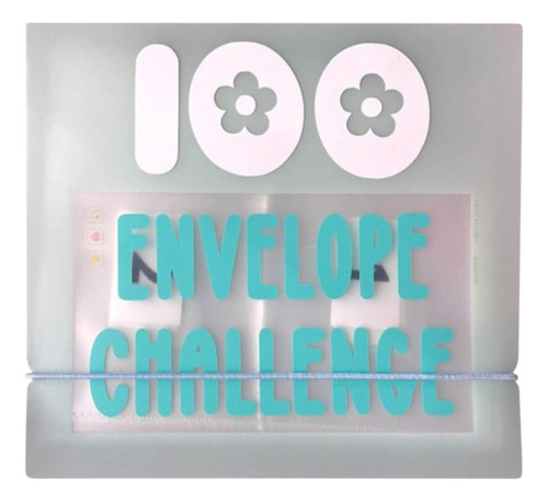 Carpeta De Ahorros Con 100 Sobres Challenge
