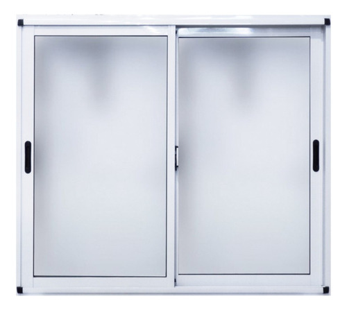 Ventana Aluminio Blanco Nexo Moderna Corrediza 120x110 V1064