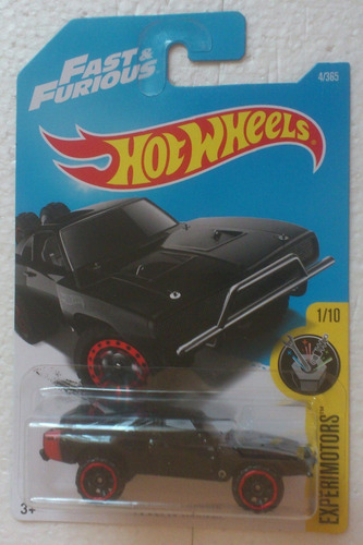 Hot Wheels 70 Dodge Charger Rapido Y Furioso 2017 1/10