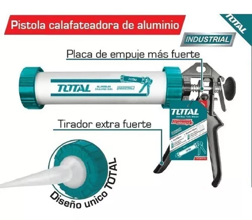 Aplicador De Silicona Aluminio Industrial Total. TriMac