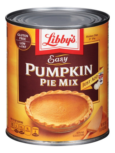 Pure De Calabaza Easy Pumpkin Pie Mix Libby's Grande