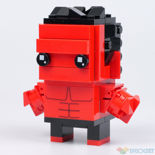 Lego Brick Heads 40668 Capitão America E Red Hulk P. Quantidade De Peças 202 Versão Do Personagem Captain America E Red Hulk