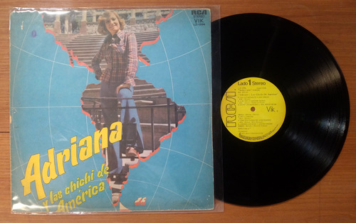 Adriana Y Las Chichi De America 1977 Disco Lp Vinilo