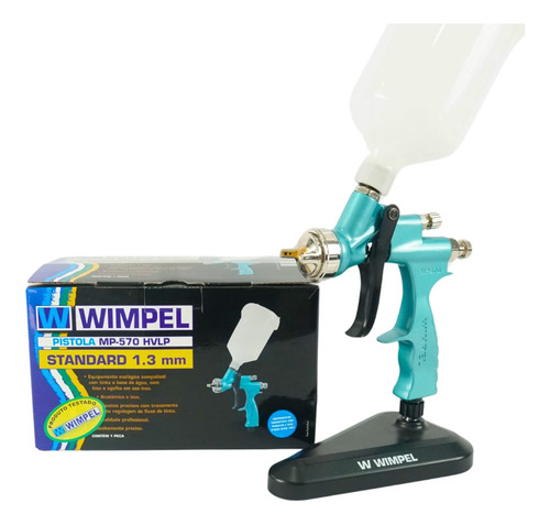 Pistola De Pintura Mp-570 Wimpel 1.3mm Gravidade