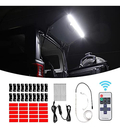 Barra Luz Led Para Puerta Elevacion Trasera Vidrio Jeep Tj