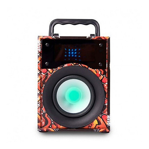 Imagen 2 de 4 de Parlante Portatil Recargable Woofer 3 PuLG Bluetooth Led