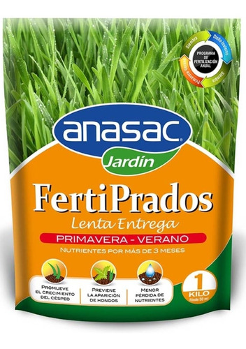 Fertiprados Primavera Verano 1k Anasac Jardín 