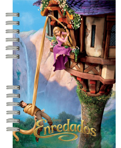 Agenda Eterna Enredados + Chapita De Regalo