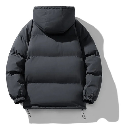 Chaqueta Acolchada De Algodón Para Invierno Con Capucha Para