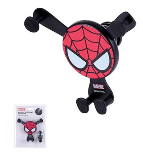 Imagem 2 de 4 de Suporte Para Celular Carro Homem Aranha - Marvel Miniso