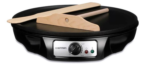 Imagen 4 de 5 de Crepera Chefman De 12 Antiadherente Y Control Temperatura