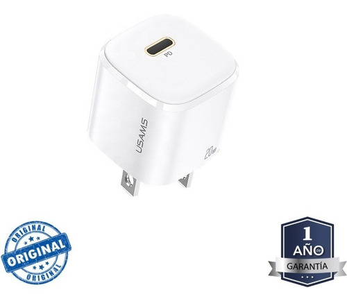 Imagen 3 de 6 de Mini Cargador De Carga Rapida 20w Tipo C Para iPhone 12/13