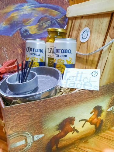 Regalo Picada Tablas Madera Cerveza Provoletera Aluminio Dip