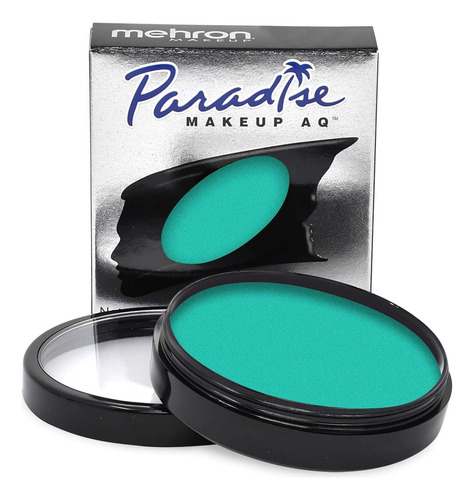 Base de maquillaje en crema Mehron Paradise AQ DD505 Mehron Paradise Makeup AQ tono verde azulado - 40g