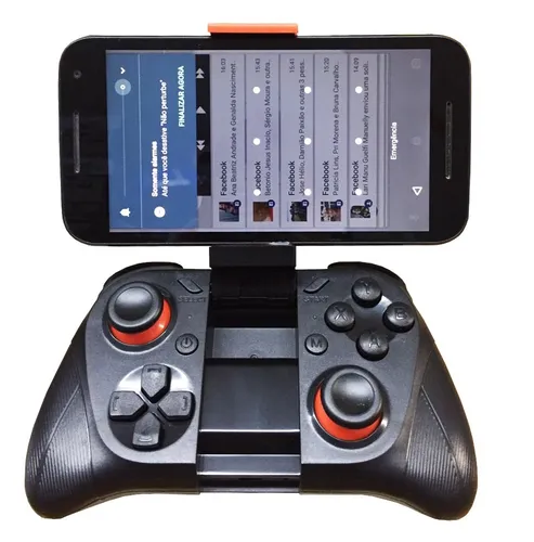 Controle Bluetooth Joystick Jogos Android Ios Pc Smartphone
