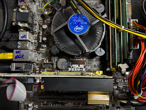 Kit Placa Mãe Asus B85m-e I5 4590 16gb E Nvidia Gt740 2gb Marrom-escuro (Usado)