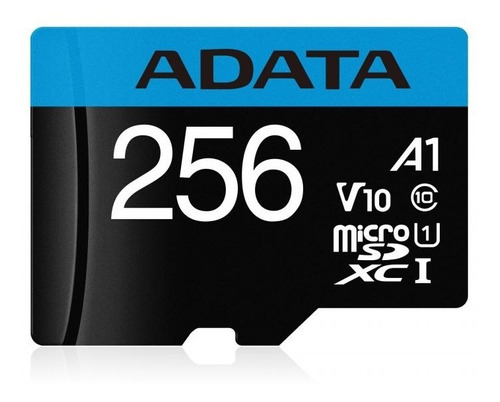 Tarjeta De Memoria Micro Sdxc 256gb Adata Clase 10 A1 