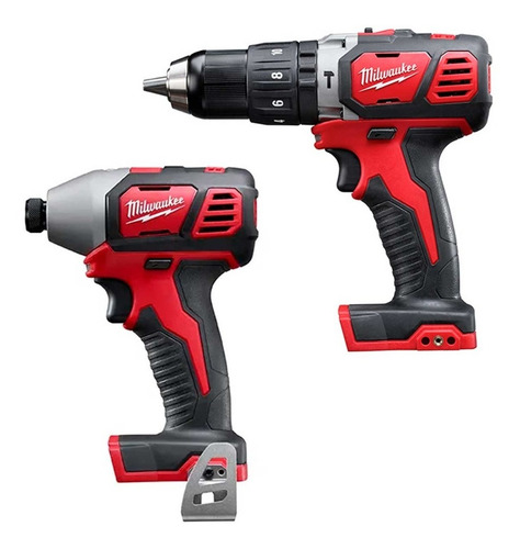 Imagen 2 de 6 de Taladro Rotomartillo + Llave De Impacto Milwaukee 2697-22