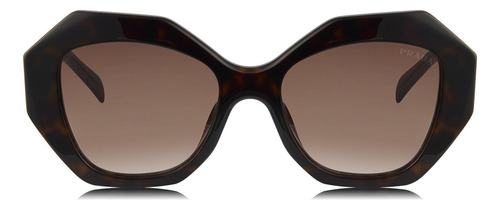 Prada Spr 16ws 2au-6s1 Oversized Geometric Coffe (Usado)