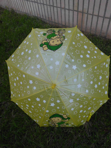Paraguas Sombrilla Impermeable Para Niños Tipo Baston Amv