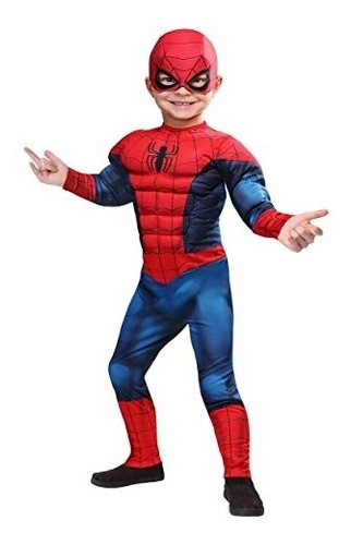 Disfraz Infantil De Spider-man Talla Xs