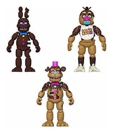 Funko Fnaf Action Figure Set De 3 - Chocolate Bonnie