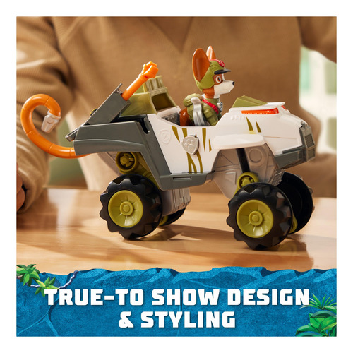Camión De Juguete Paw Patrol Jungle Pups Tracker Monkey Con