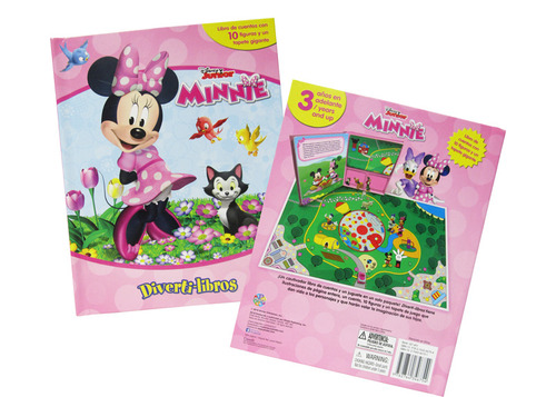 MINNIE DIVERTI LIBROS con 10 Mini Figuras ed. Phidal