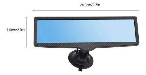 Espejo Retrovisor Para Camiones, Ventosa, Gran Angular