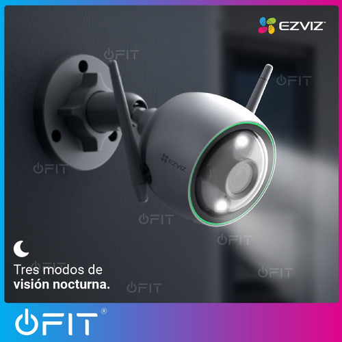 Imagen 5 de 10 de Camara Wifi Ezviz C3n 1080p Microfono + Microsd 128gb