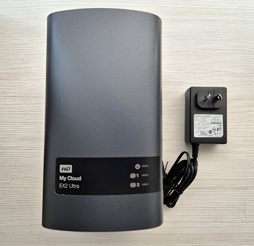 Wd My Cloud Ex2 Ultra Nas (sin Discos) Negro