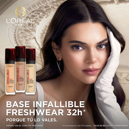 Base De Maquillaje Líquidaaltacoberturainfallible32freshwear