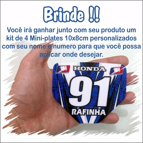 Adesivos Gráficos Crf-250r 2004 A 2005 Trilha Cfa-90