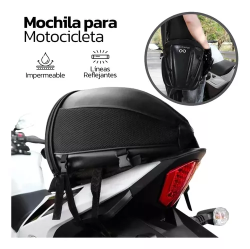 Mochila Motocicleta Maleta Trasera De Moto Impermeable