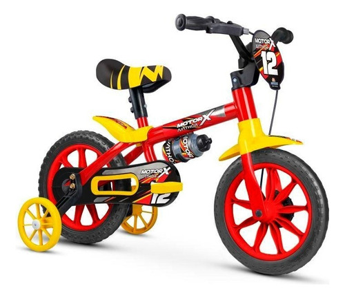 Bicicleta  De Passeio Infantil Nathor Motor X Pu