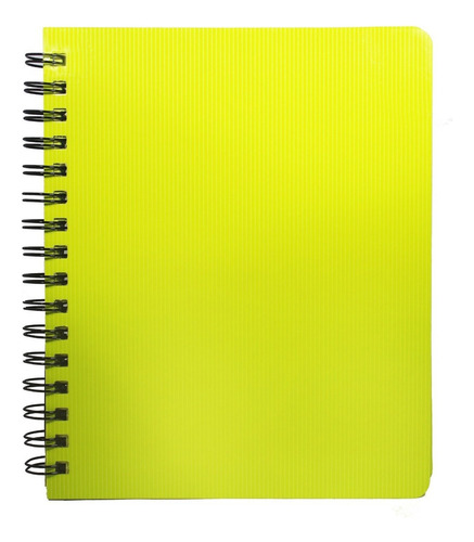 Cuaderno Libreta Forma Francesa Pasta Dura Raya 100 Hojas Color Verde Cudro chico