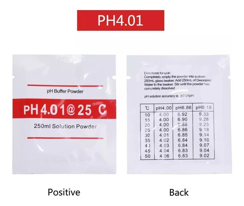 Imagen 5 de 5 de 2 Unidades Solución Buffer Calibra Medidor Ph Nuevo En Lince