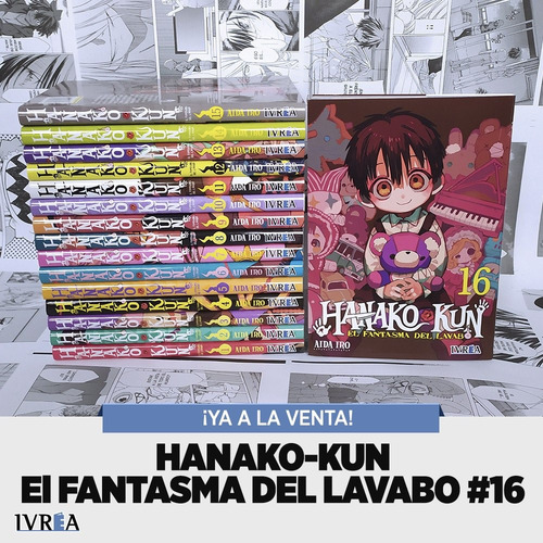 Imagen 3 de 3 de Hanako-kun, El Fantasma Del Lavabo #16 - Ivrea España