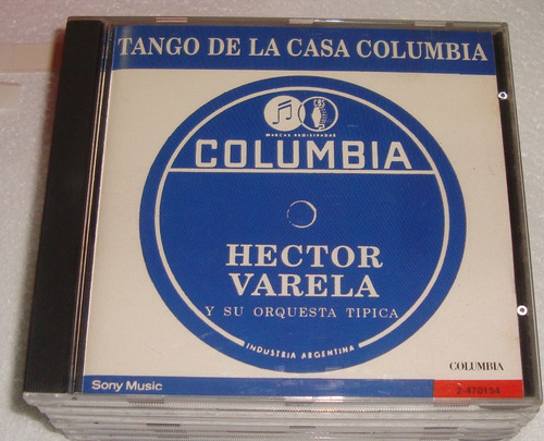 Hector Varela Tangos De La Casa Columbia Cd Excelente