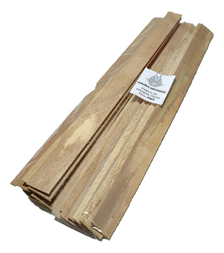Pabilo De Madera Natural Ideal Velas Soja/parafina Pm3
