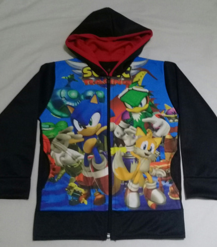 Sonic  Poleron Talla  6 (mas Tallas) 