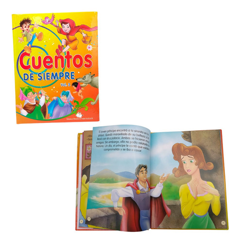 2 Libros Cuentos De Siempre Pasta Dura